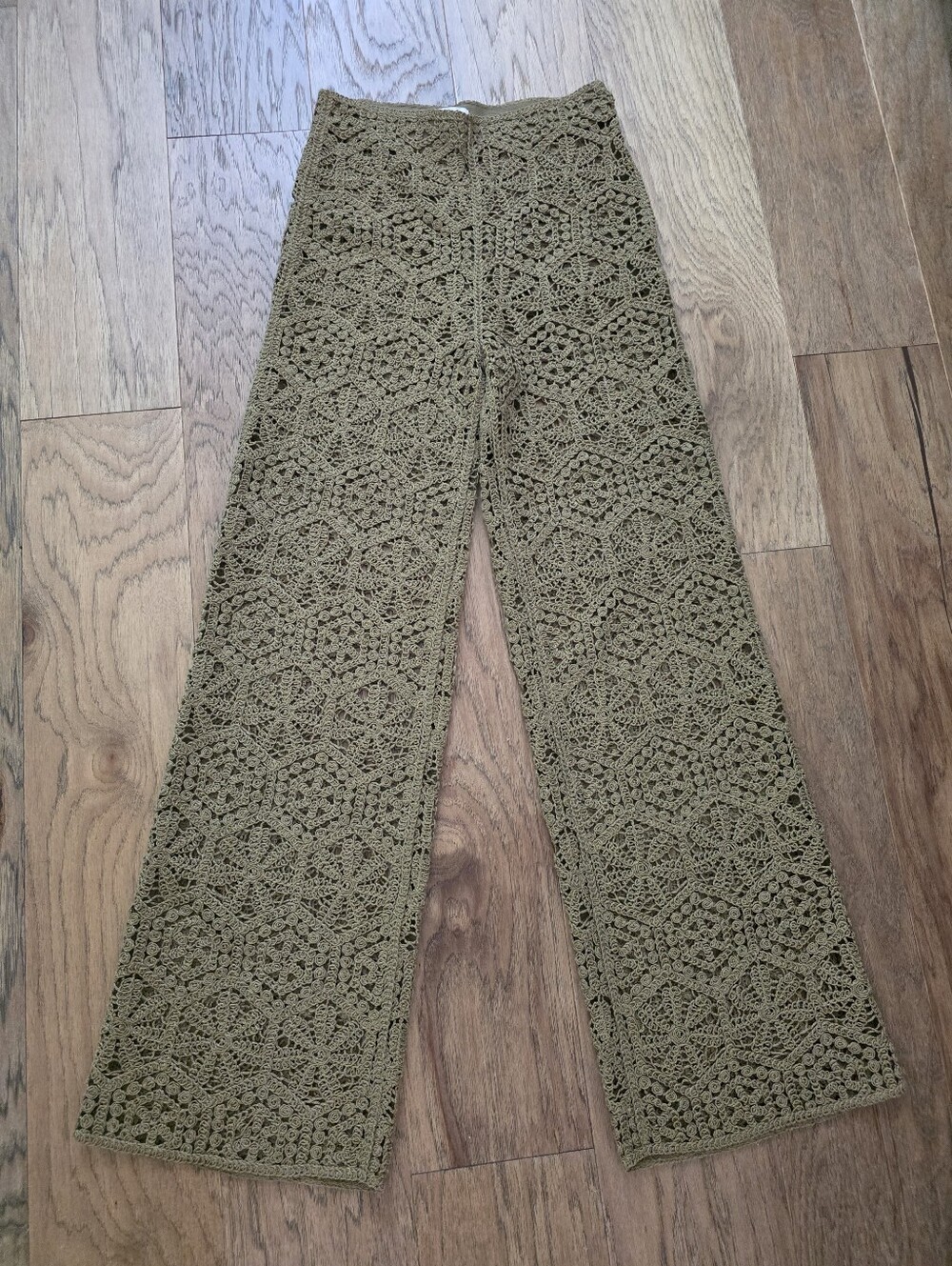 H&M Crochet Wide-Leg Pants